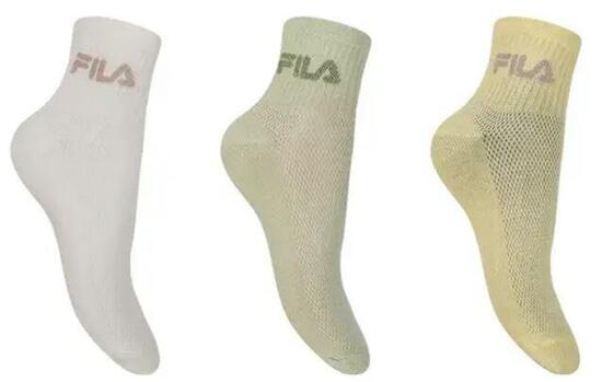 Fila Pack 3 Chaussettes Quarter Femme 35-38