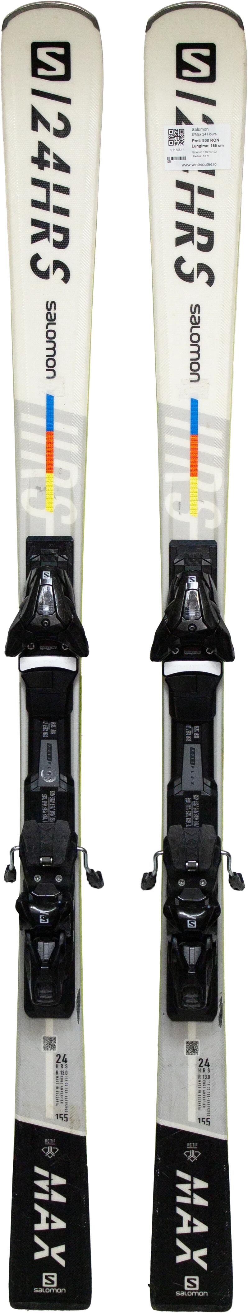 Skis d'occasion - SALOMON S/Max 24 Heures, 155 cm, Très bon état 3/5