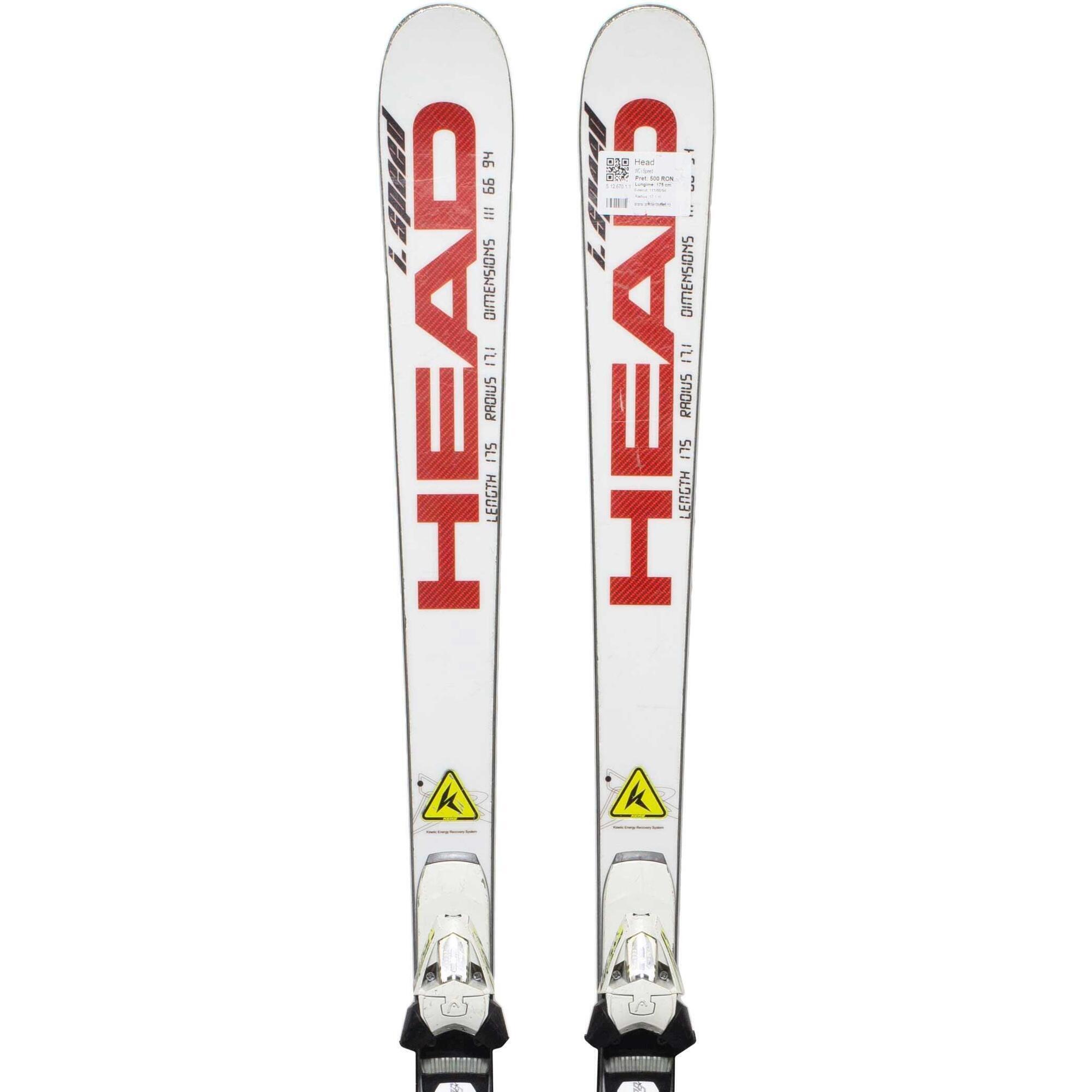 Używane narty - HEAD WC i.Speed, 175 cm, stan bardzo dobry