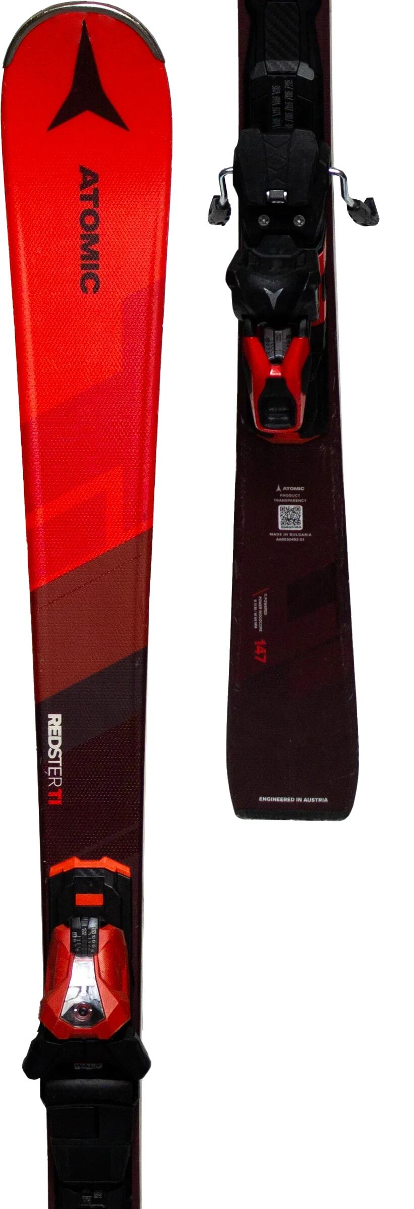 Second Life- Narty ATOMIC Redster TI 2025, 147 cm- Stan bardzo dobry 4/5