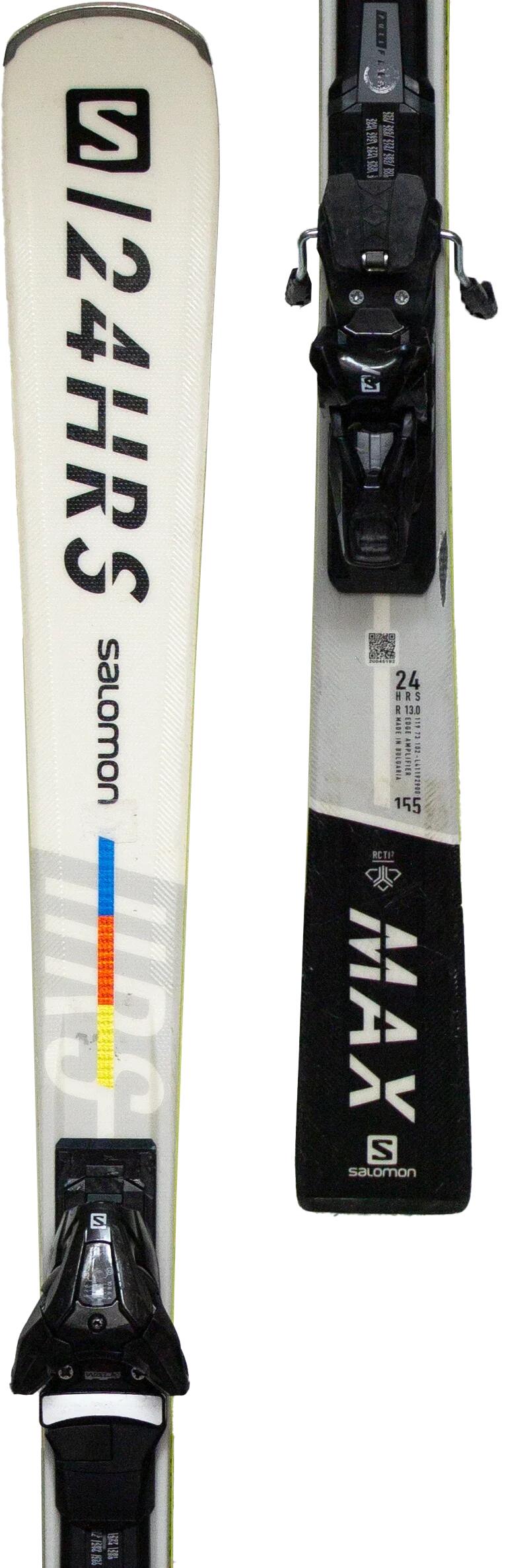 Skis d'occasion - SALOMON S/Max 24 Heures, 155 cm, Très bon état 4/5