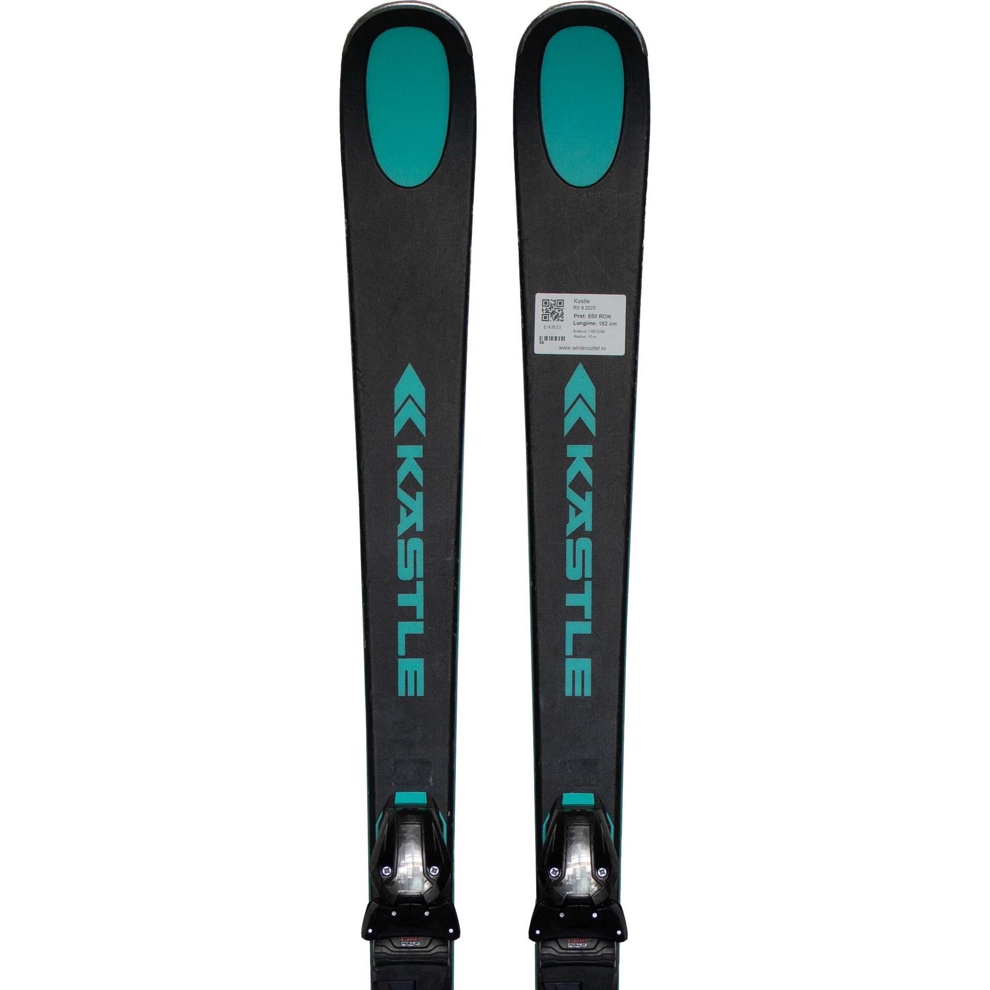 Używane narty - KASTLE RX 9 2025, 168 cm, stan dobry