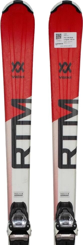 Używane narty - VOLKL RTM 7.4, 170 cm, stan dobry