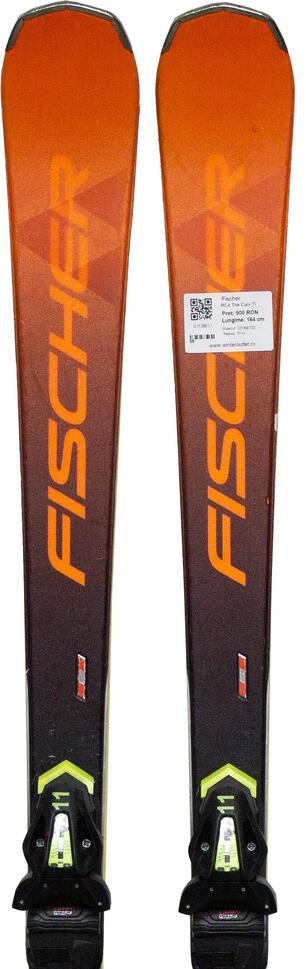 Używane narty - FISCHER RC4 The Curv Ti, 171 cm, stan dobry
