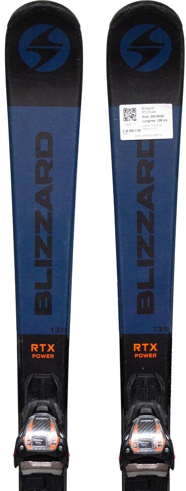 Second Life- Narty BLIZZARD RTX Power, 139 cm, stan dobry
