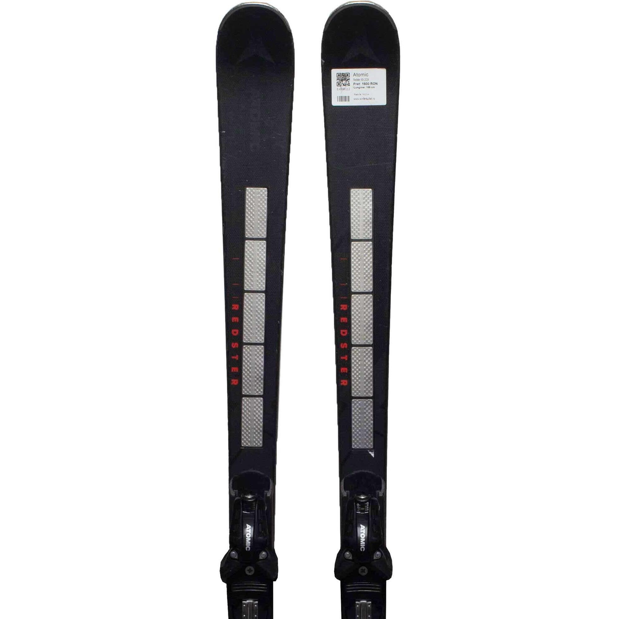 Second Life- Narty ATOMIC Redster X9i Revoshock 2024, 174 cm, stan dobry
