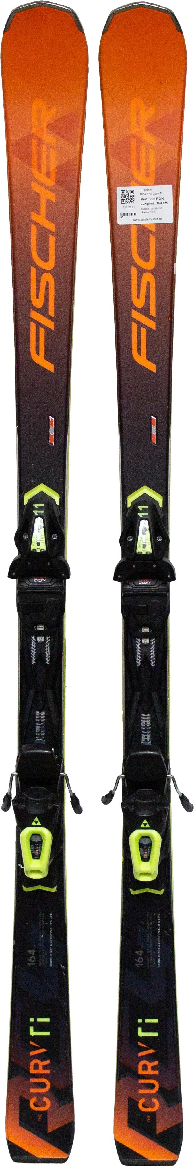 2ND LIFE - FISCHER RC4 The Curv Ti, 178 cm, Dobrý stav 3/5