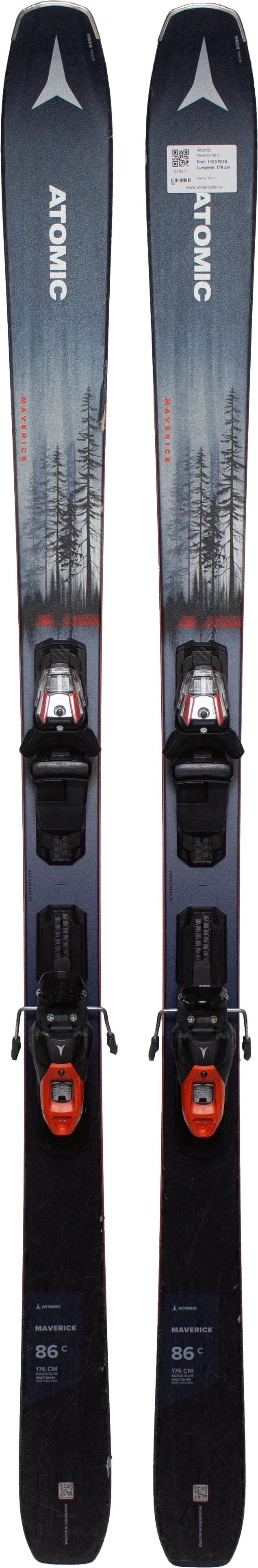 Skis d'occasion - ATOMIC Maverick 86 C, 176 cm, Très bon état 3/5
