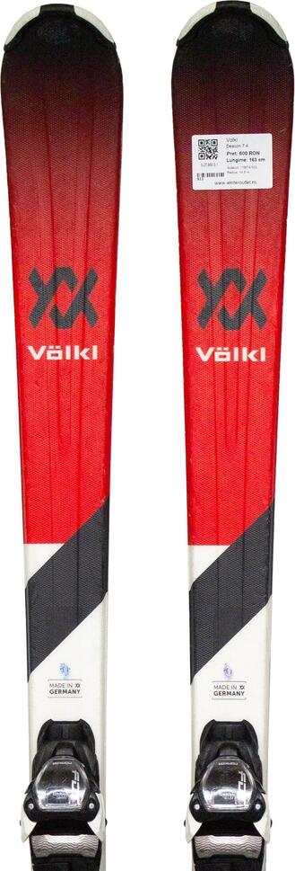 Second Life- Narty VOLKL Deacon 7.4, 170 cm, stan dobry