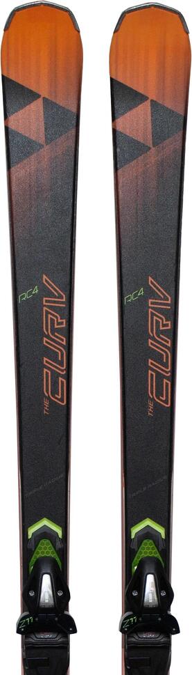 Używane narty - FISCHER RC4 The Curv Ti, 164 cm, stan bardzo dobry
