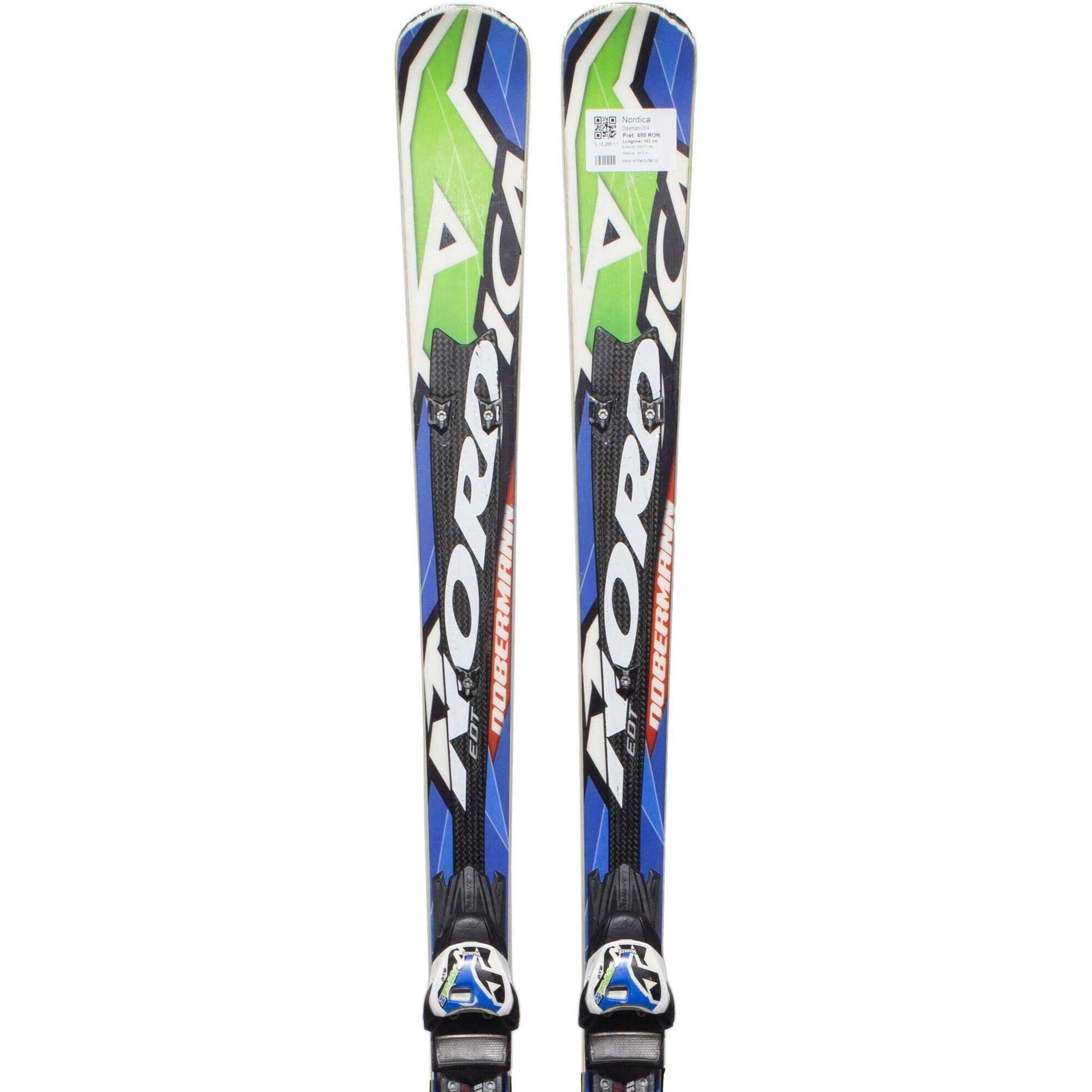Używane narty - NORDICA Dobermann GS R, 182 cm, stan dobry