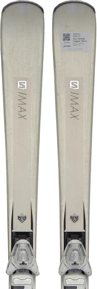 Second Life- Narty SALOMON S/Max 6 W, 150 cm, stan dobry