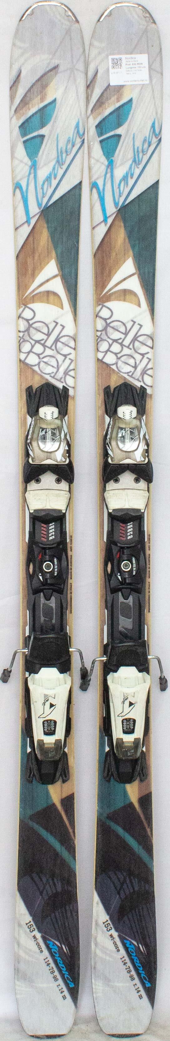Skis d'occasion - NORDICA Belle to Belle, 161 cm, Bon état 3/5