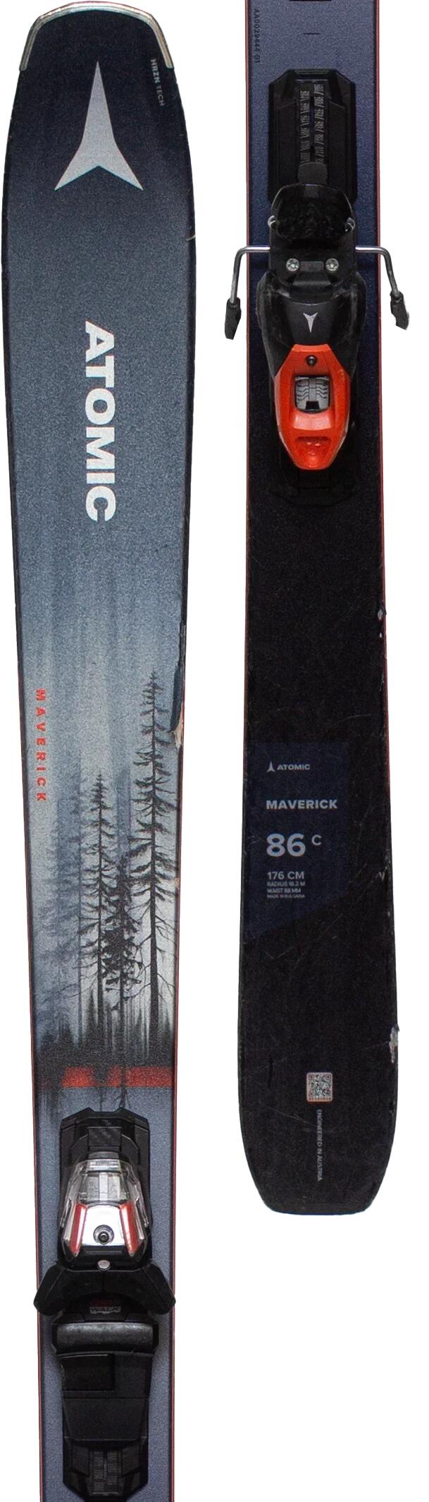 Skis d'occasion - ATOMIC Maverick 86 C, 176 cm, Très bon état 4/5