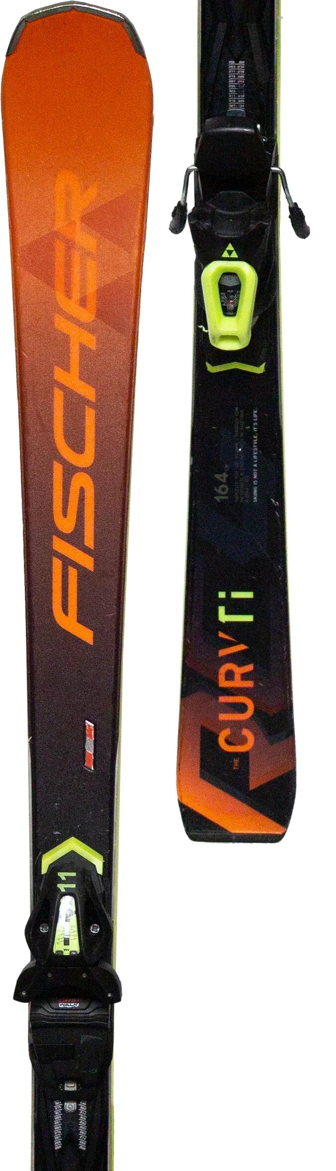 2ND LIFE - FISCHER RC4 The Curv Ti, 178 cm, Dobrý stav 4/5
