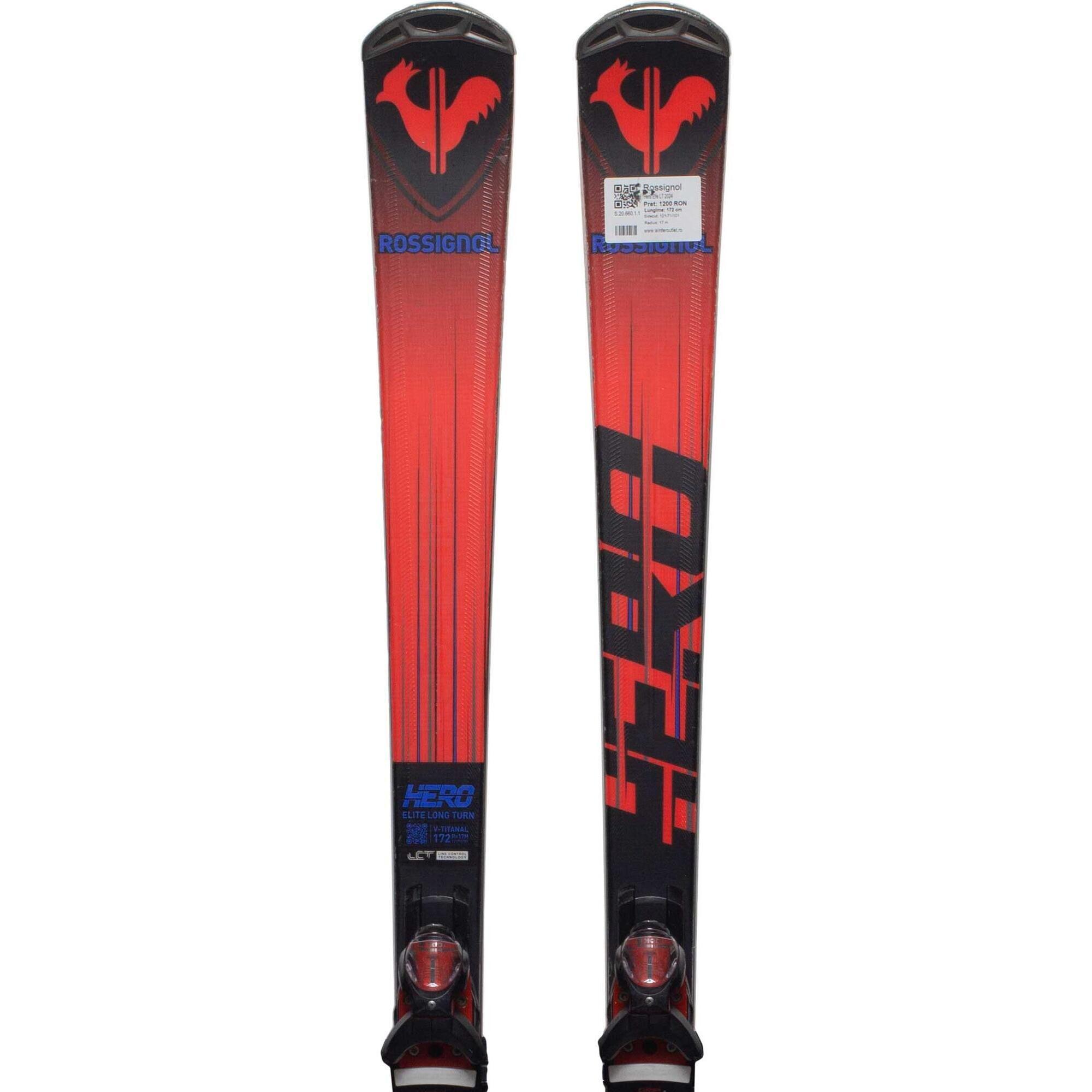 Second Life- Narty ROSSIGNOL Hero Elite LT 2024, 172 cm- Stan bardzo dobry