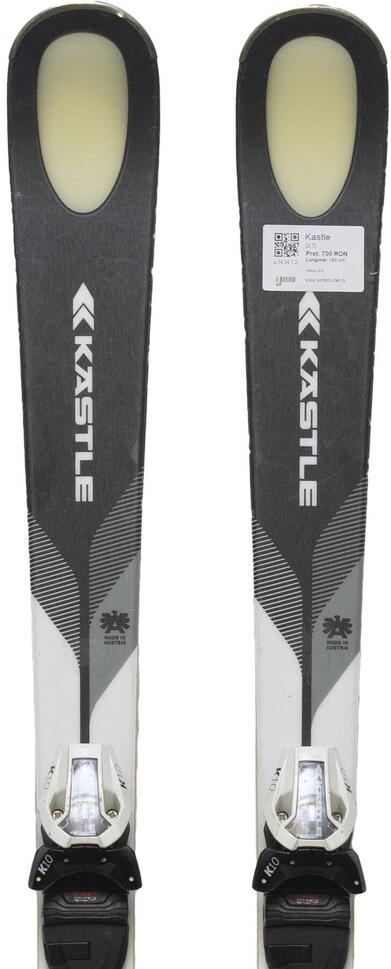 Używane narty - KASTLE DX 73, 156 cm, dobry stan