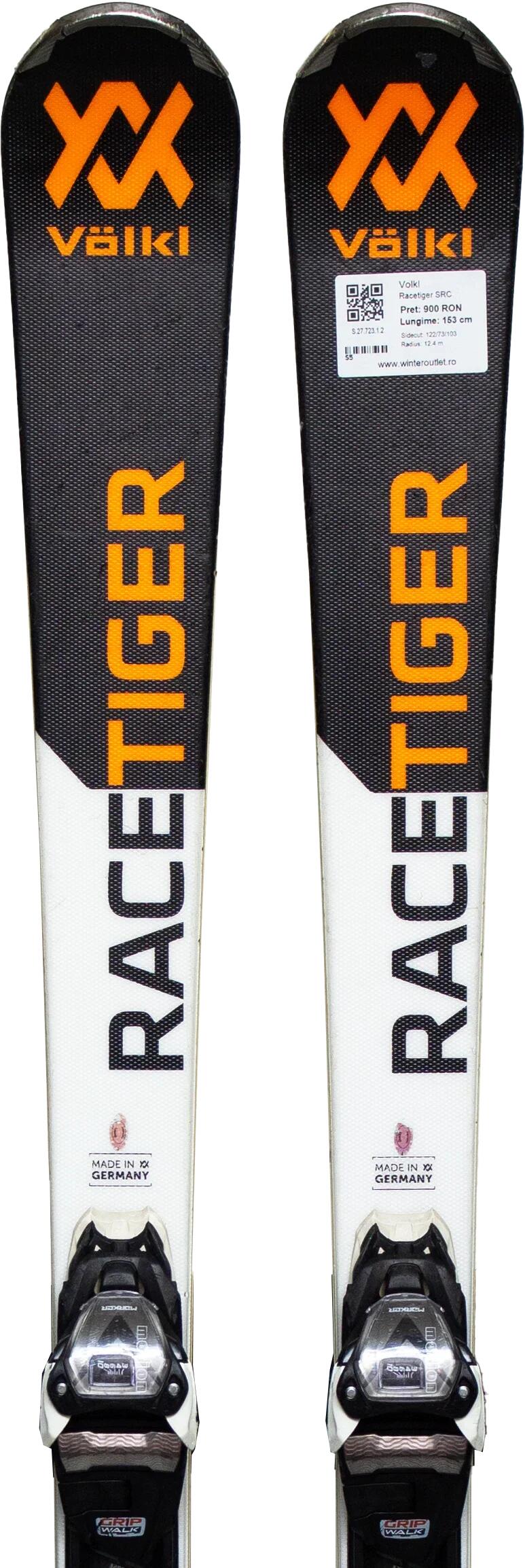 Gebruikte ski's - VOLKL Racetiger SRC, 173 cm, Zeer goede staat