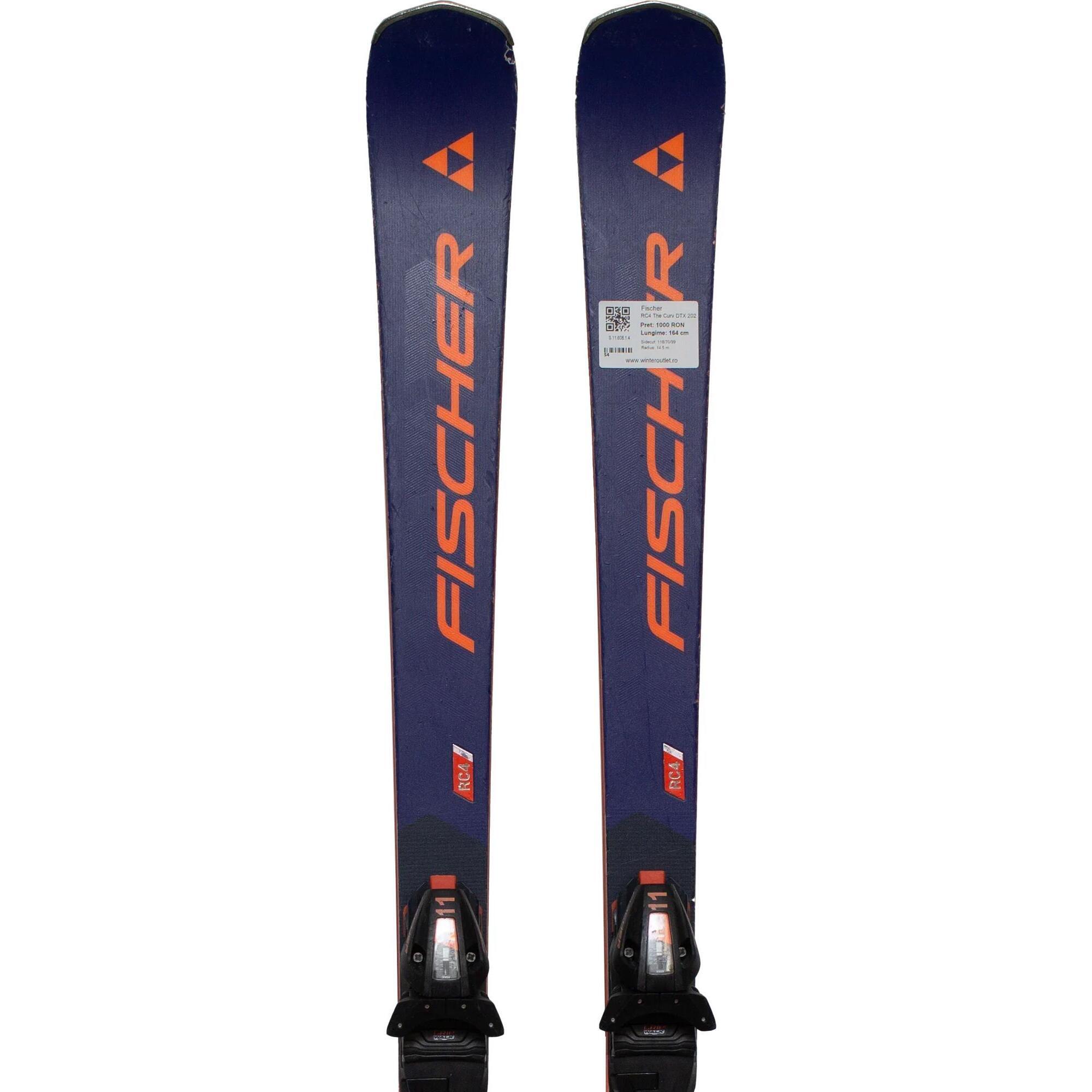 Używane narty - FISCHER RC4 The Curv DTX 2024, 171 cm, stan dobry