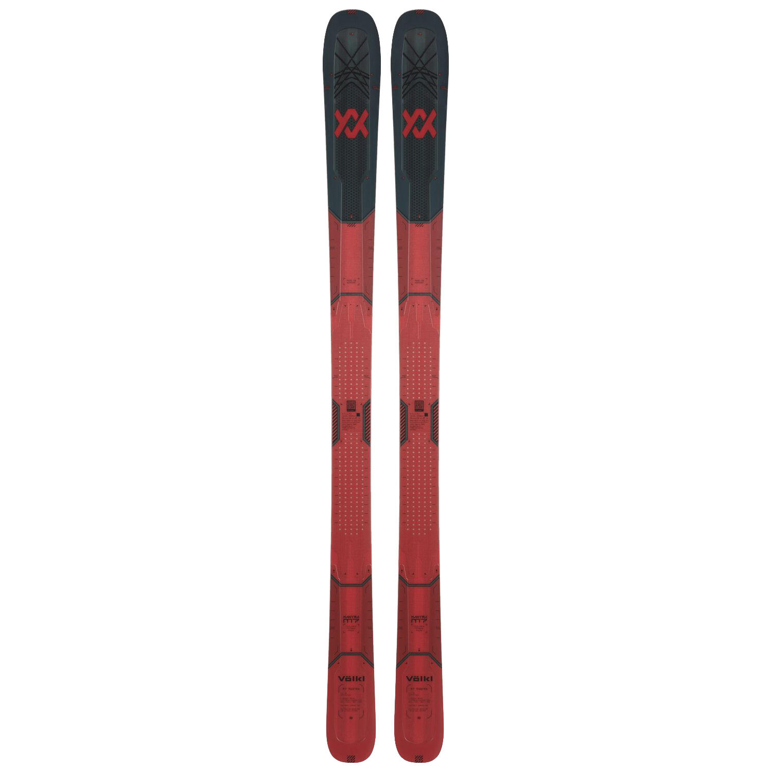 Sci Volkl M7 Mantra Red da indossare 1/6