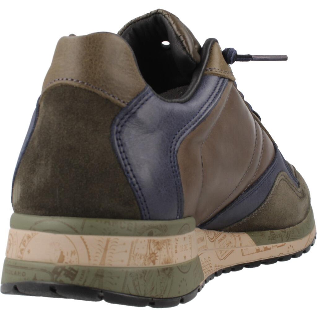 Deportivas Casual Hombre Suela Plana - Modelo C-848xl Kakhi 3/6