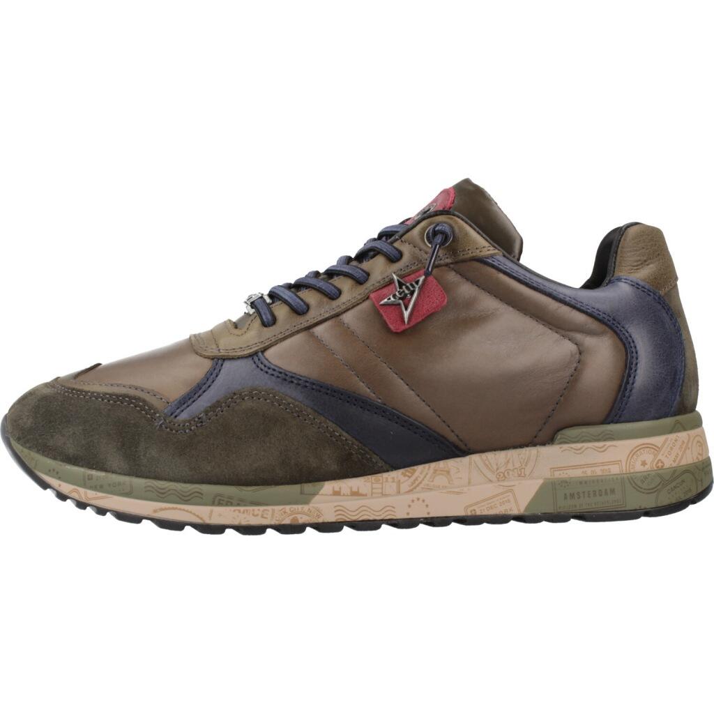 Deportivas Casual Hombre Suela Plana - Modelo C-848xl Kakhi 2/6