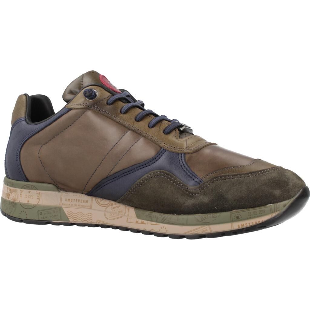 Deportivas Casual Hombre Suela Plana - Modelo C-848xl Kakhi 5/6