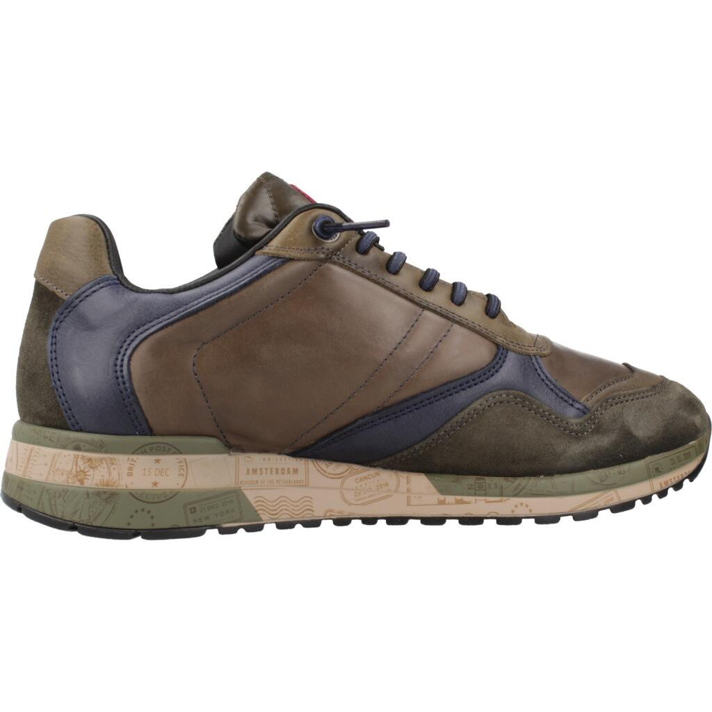 Deportivas Casual Hombre Suela Plana - Modelo C-848xl Kakhi 4/6