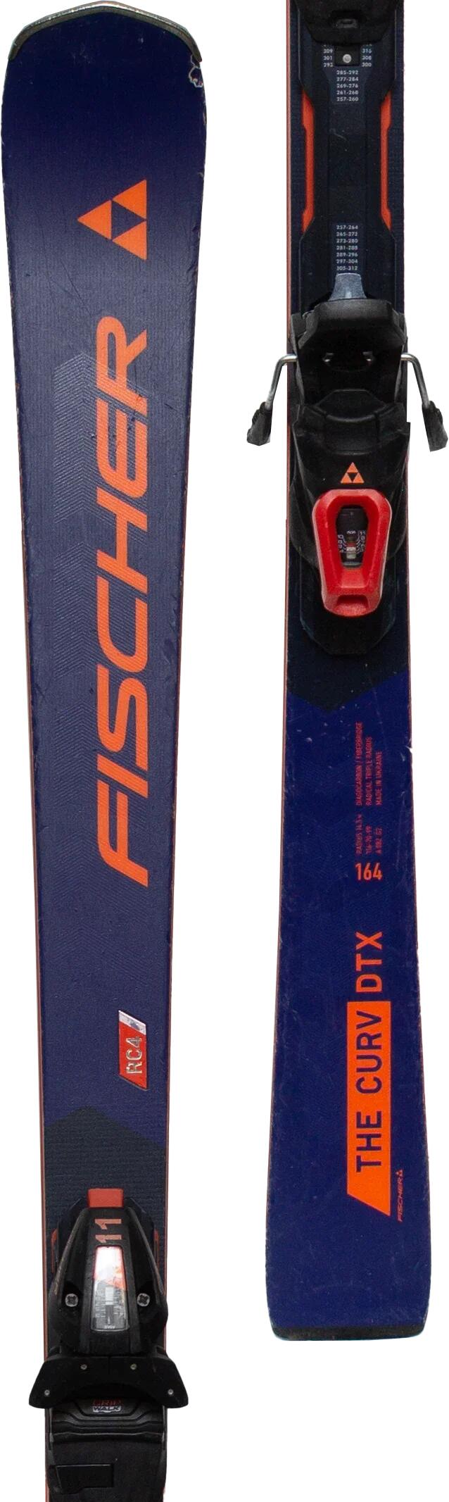 Second Life- Narty FISCHER RC4 The Curv DTX 2024, 171 cm- Stan dobry 4/5