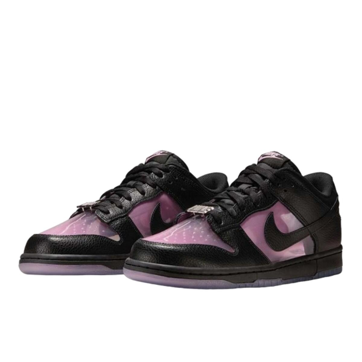 Chaussures  Dunk Low Retro Transparent Black Pink Rise 2/5