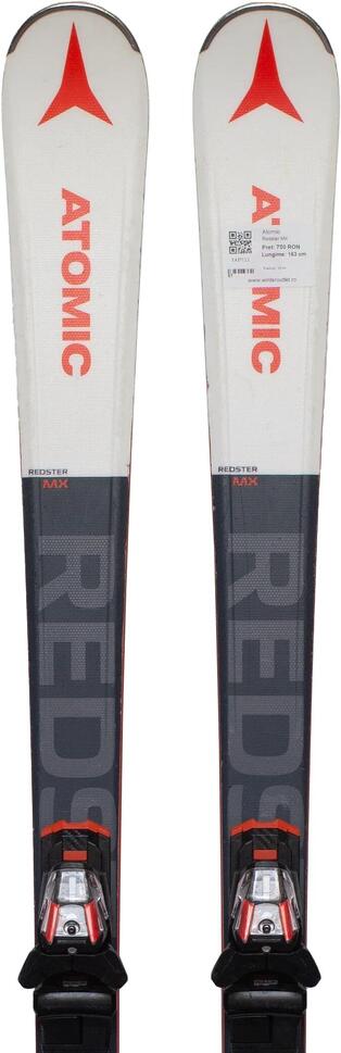 Używane narty - ATOMIC Redster MX, 163 cm, stan dobry