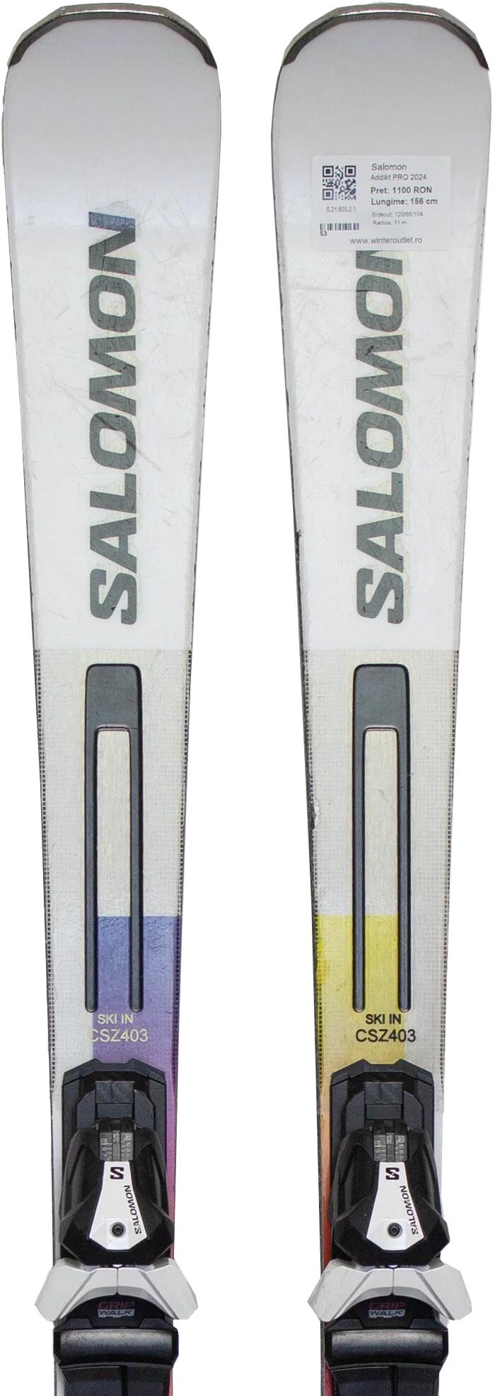 SALOMON Skis d'occasion - SALOMON Addikt PRO 2024, 149 cm, État satisfaisant