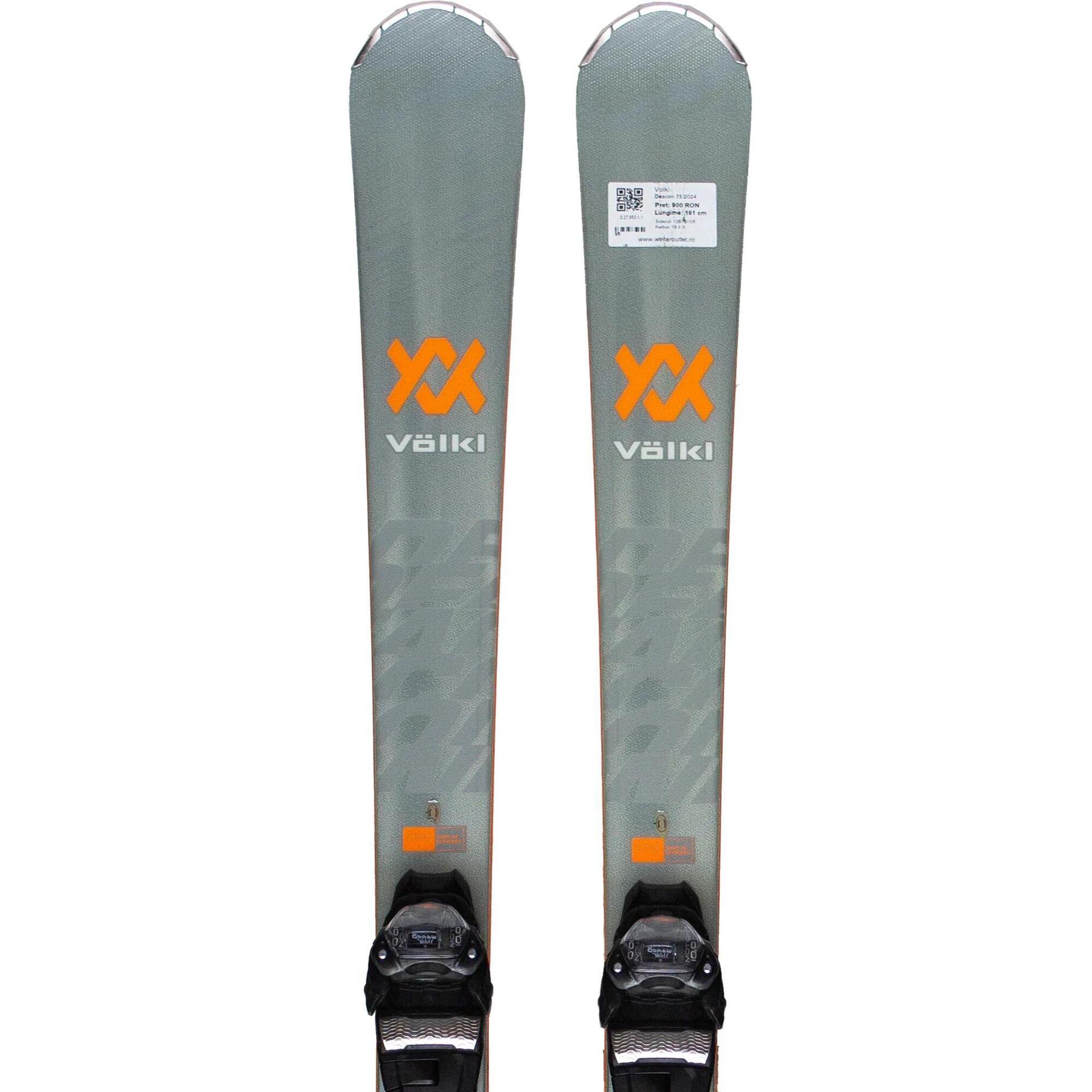 Używane narty - VOLKL Deacon 75 2024, 168 cm, stan bardzo dobry