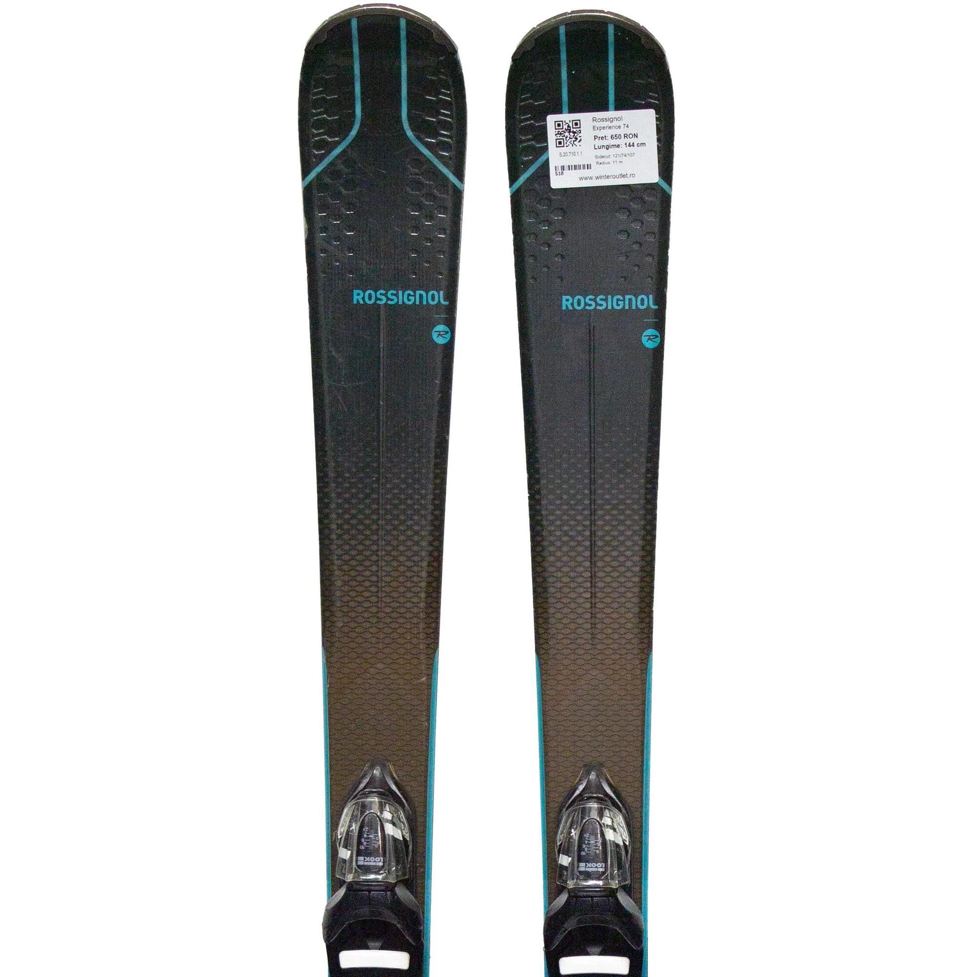Używane narty - ROSSIGNOL Experience 74, 152 cm, stan bardzo dobry