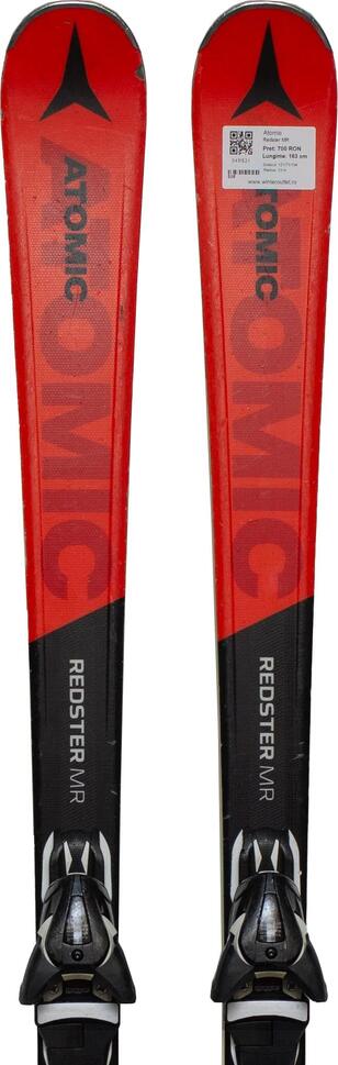 Używane narty - ATOMIC Redster MR, 170 cm, stan bardzo dobry