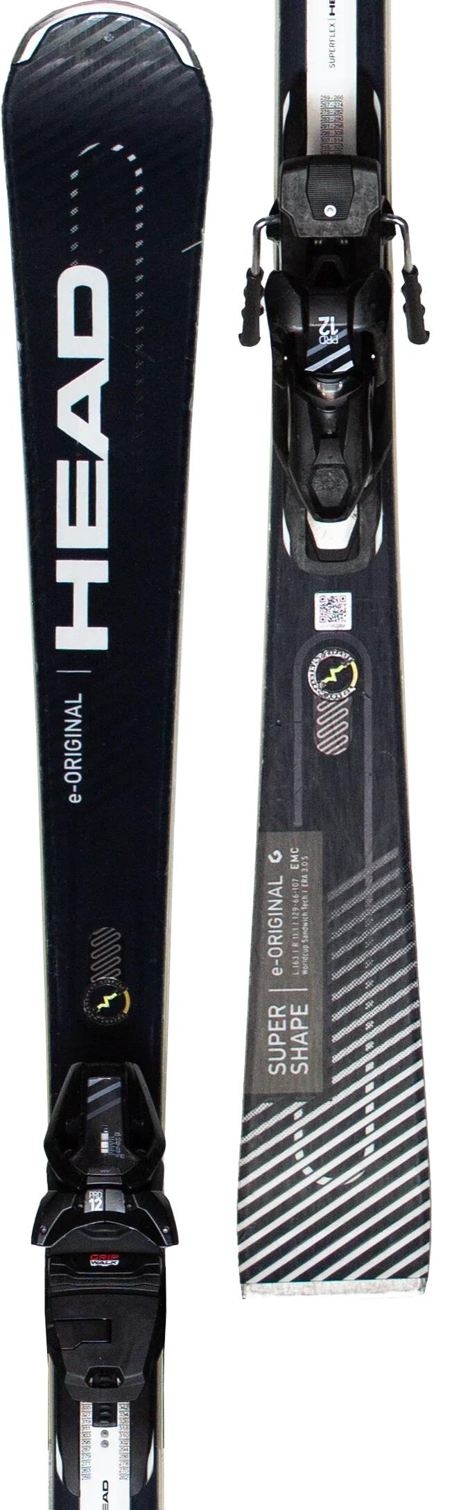 2ND LIFE - HEAD Supershape e-Original, 170 cm, Dobrý stav 4/5