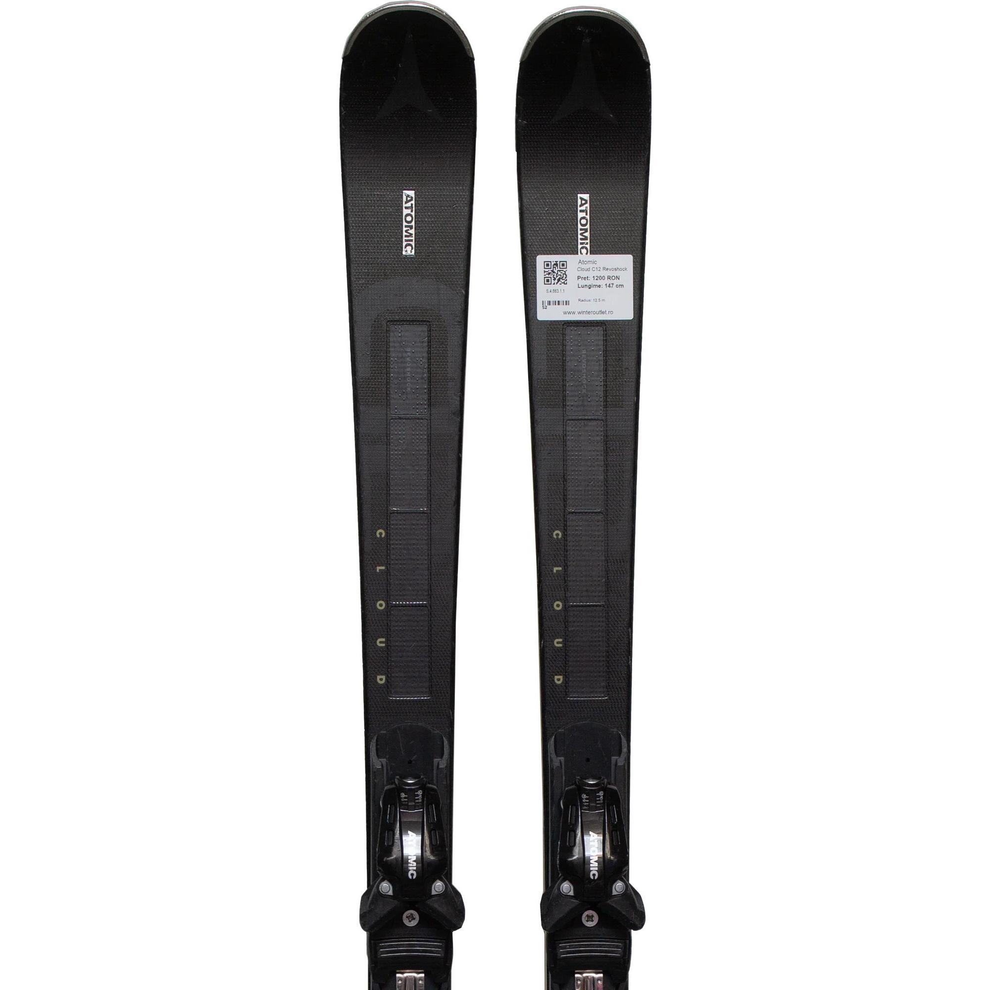 Używane narty - ATOMIC Cloud C12 Revoshock, 147 cm, stan bardzo dobry