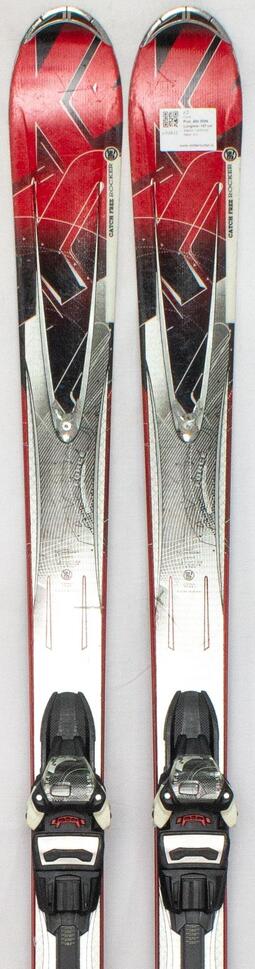 Używane narty - K2 Force, 174 cm, stan dobry