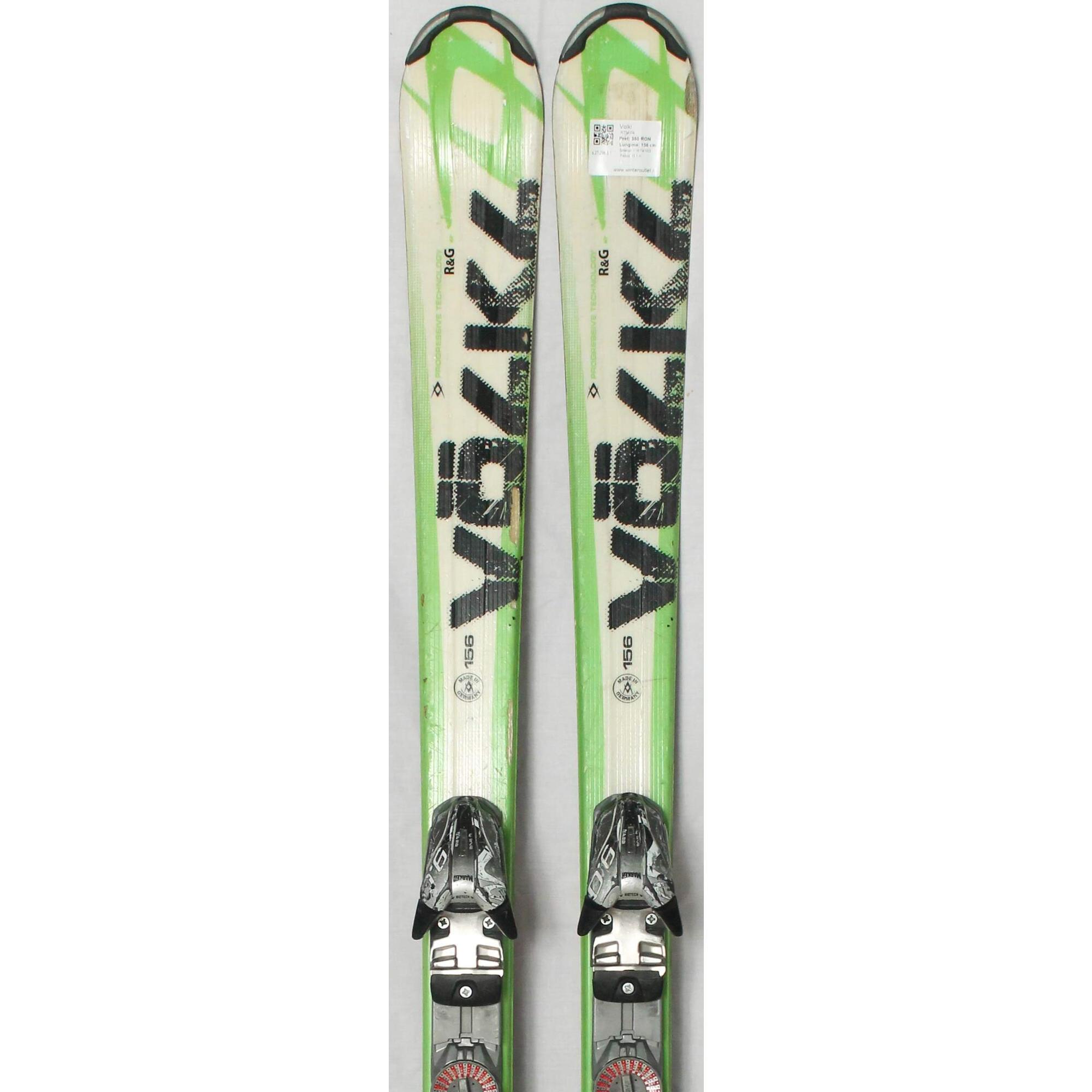 Używane narty - VOLKL RTM 74, 170 cm, stan dobry