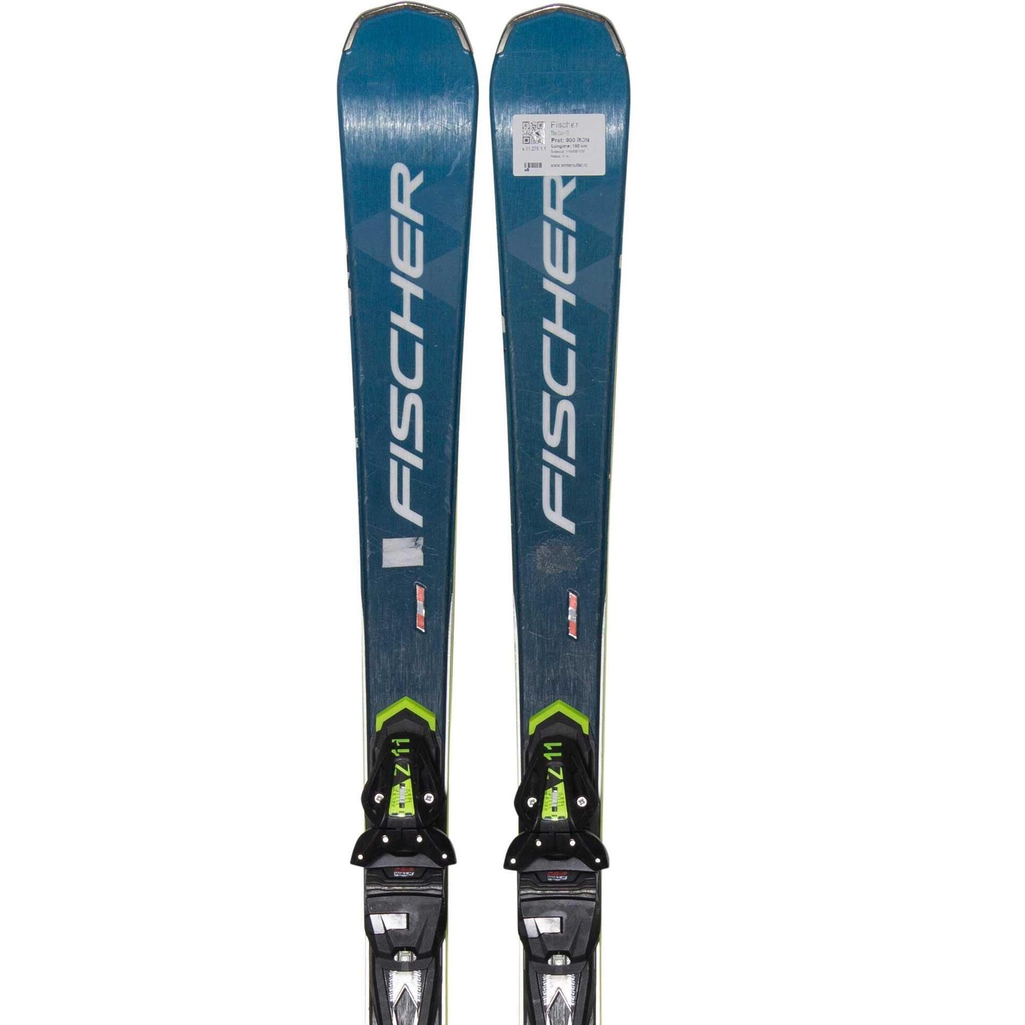 FISCHER 2ND LIFE - FISCHER The Curv TI, 164 cm, Dobrý stav