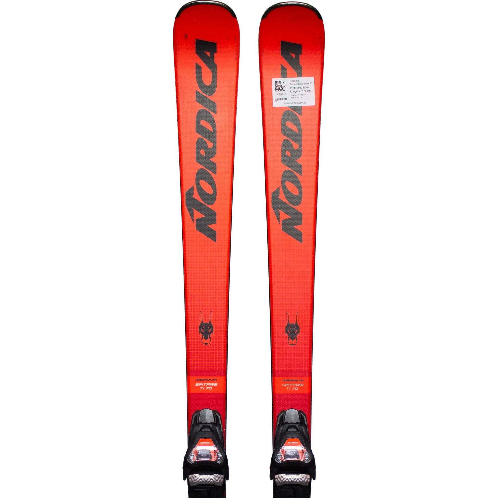 NORDICA 2ND LIFE - NORDICA Dobermann Spitfire 70 TI 2023, 170 cm, Velmi dobrý stav