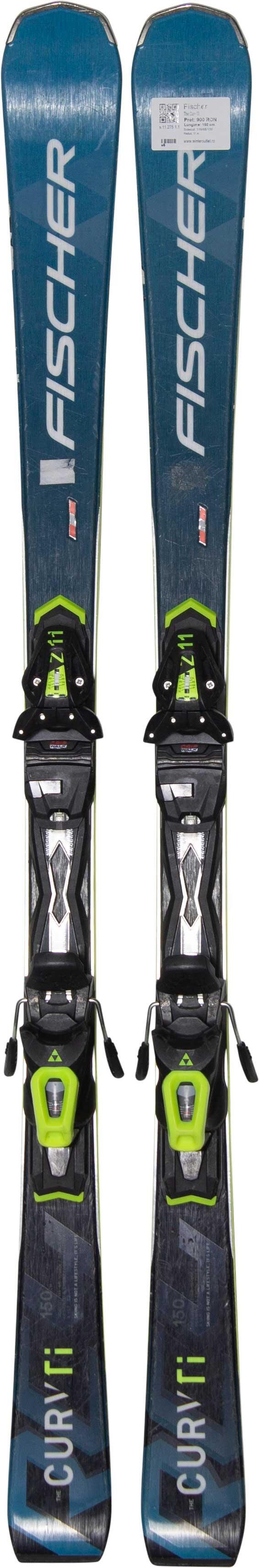 Skis d'occasion - FISCHER The Curv TI, 157 cm, Bon état 3/5