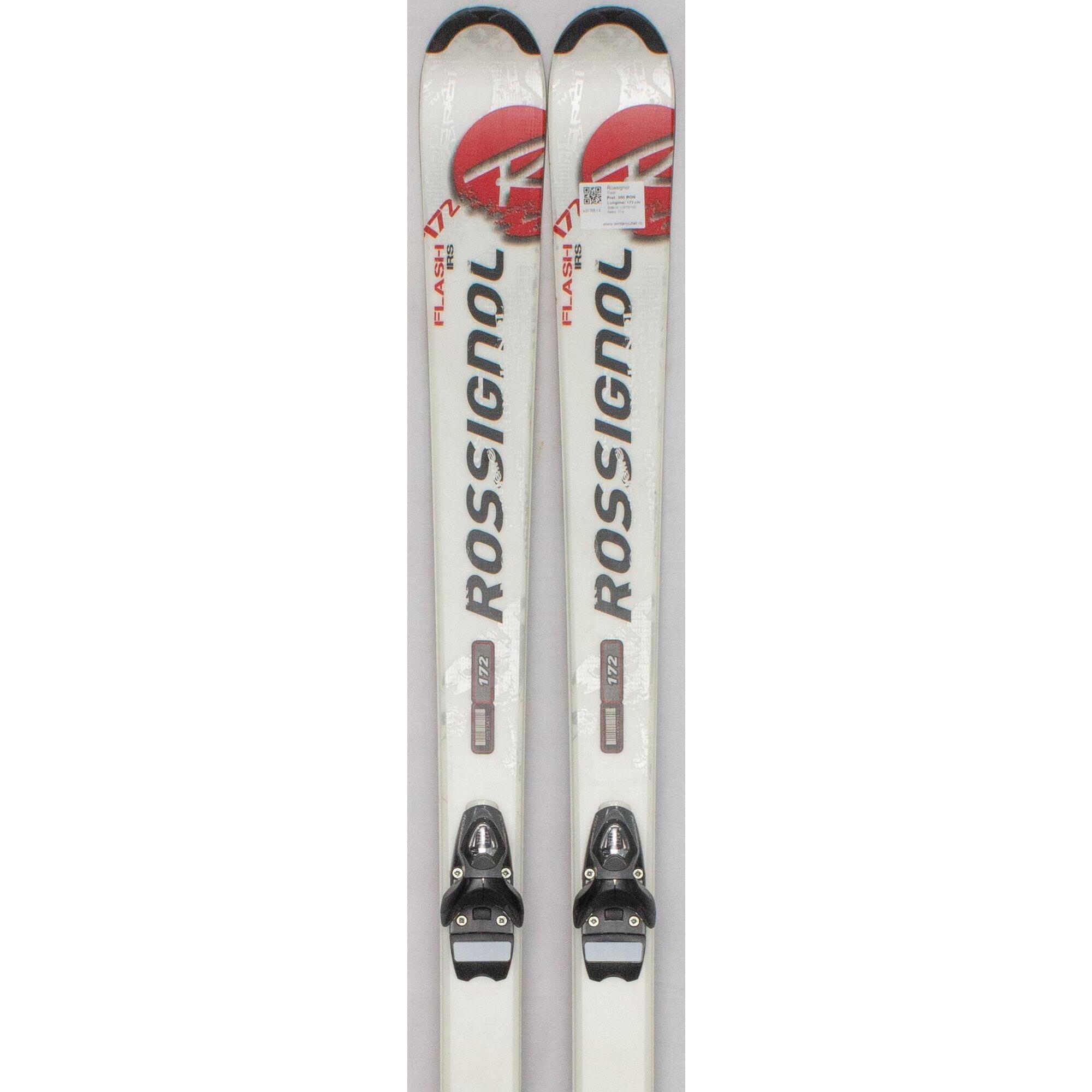 Używane narty - ROSSIGNOL Flash, 163 cm, stan dobry