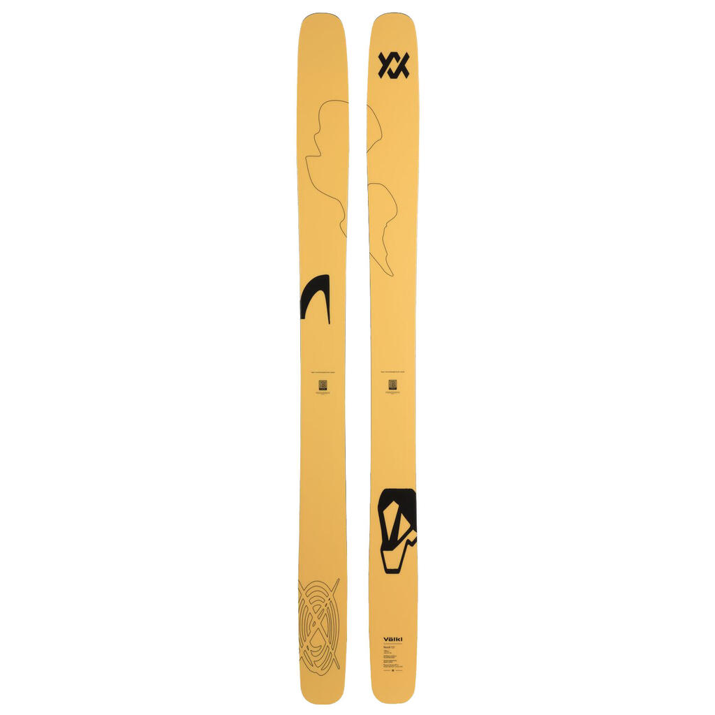 Volkl Revolt 121 Yellow Men's Skis without bindings