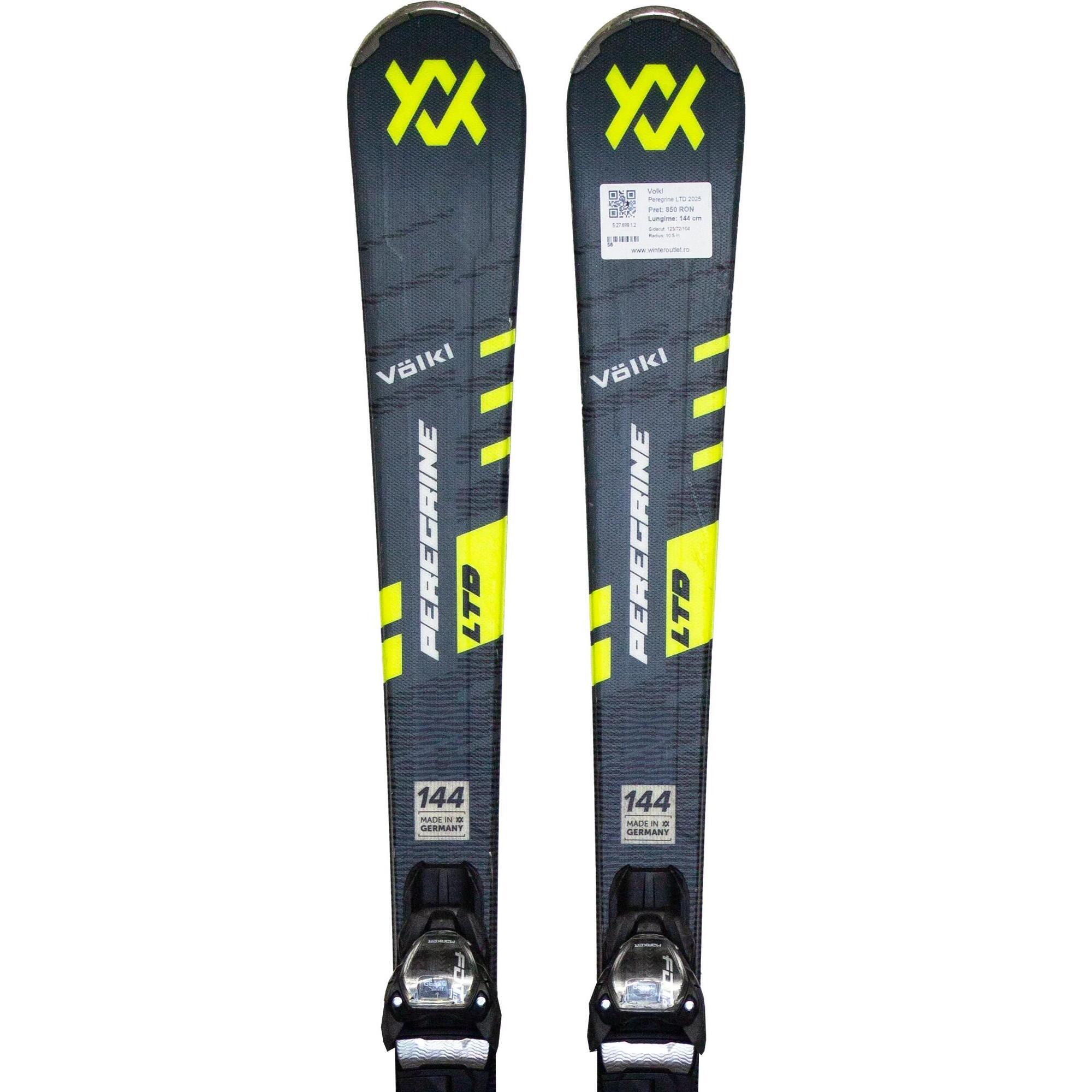 VÖLKL 2ND LIFE - VOLKL Peregrine LTD 2025, 144 cm, velmi dobrý stav