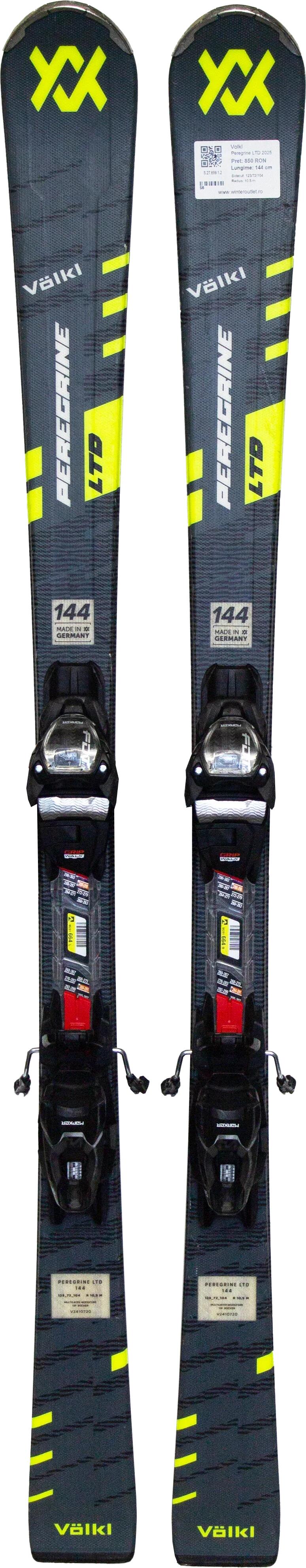 Gebrauchte Ski - VOLKL Peregrine LTD 2025, 144 cm, Sehr guter Zustand 3/5