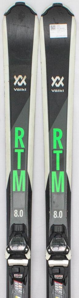 Używane narty - VOLKL RTM 8.0, 172 cm, stan bardzo dobry