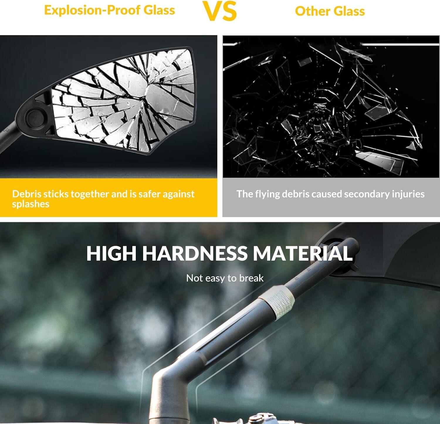 360° Rotating Anti-Glare Bicycle Mirror 4/6