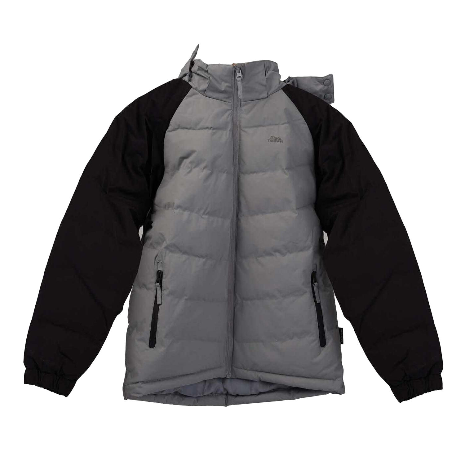 TRESPASS Childrens/Kids Sidespin Padded Jacket (Grey/Black)