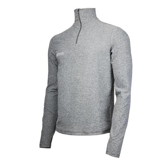 Crewneckpullover - Halfzip -Outdoor- Herren - P-Flash Fury -light oliv